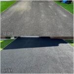 Driveway Cleaning before and after Conwy LL32 North Wales by NW Exteriors