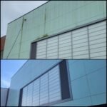 Commercial Cleaning before and after Bangor LL57 North Wales by NW Exteriors