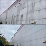Commercial Cleaning before and after Beaumaris LL29 North Wales by NW Exteriors