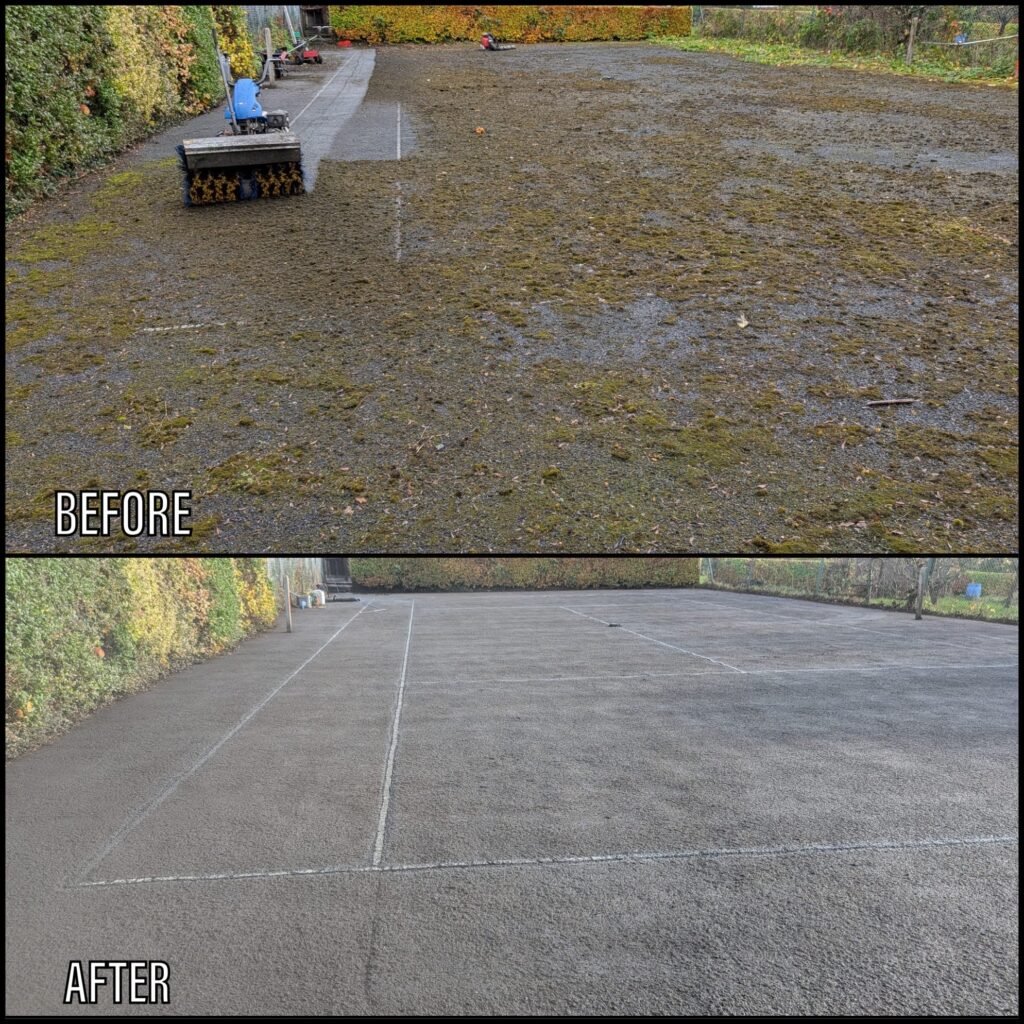 Commercial Cleaning before and after Llandudno LL30 North Wales by NW Exteriors